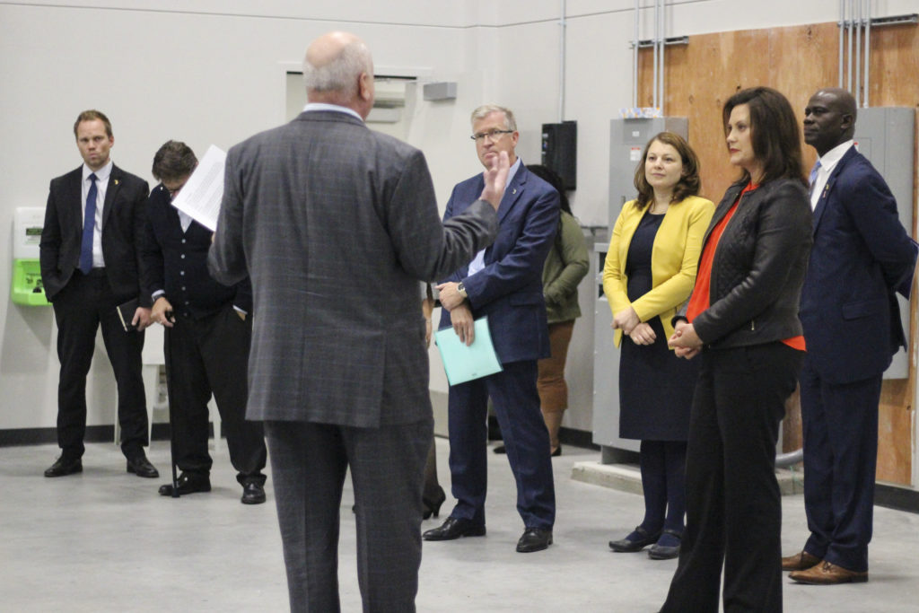 Michigan Governor Gretchen Whitmer Visits the American Center for Mobility